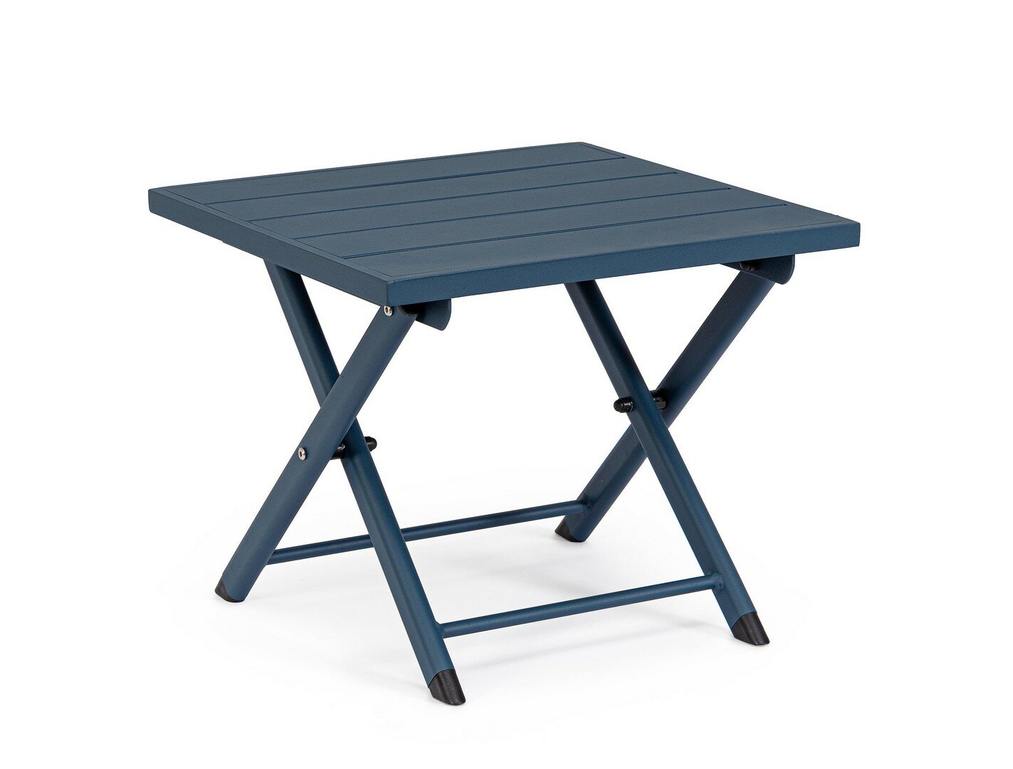 Coffee table TAYLOR, dark blue, foldable