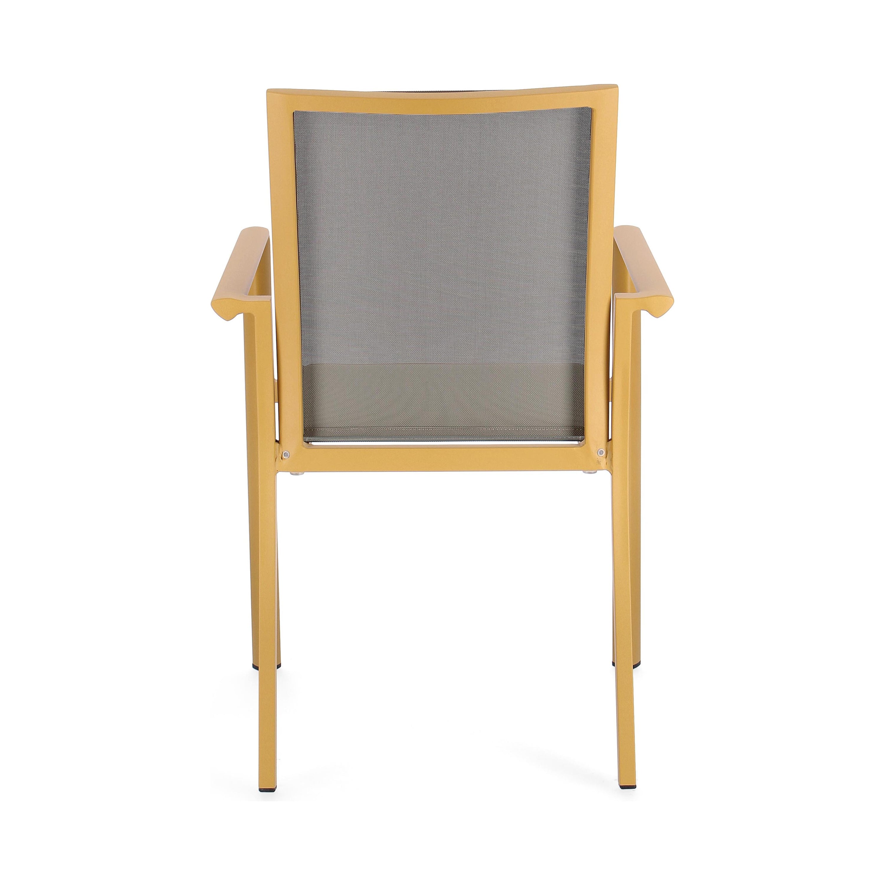KONNOR Outdoor chair, mustard yellow