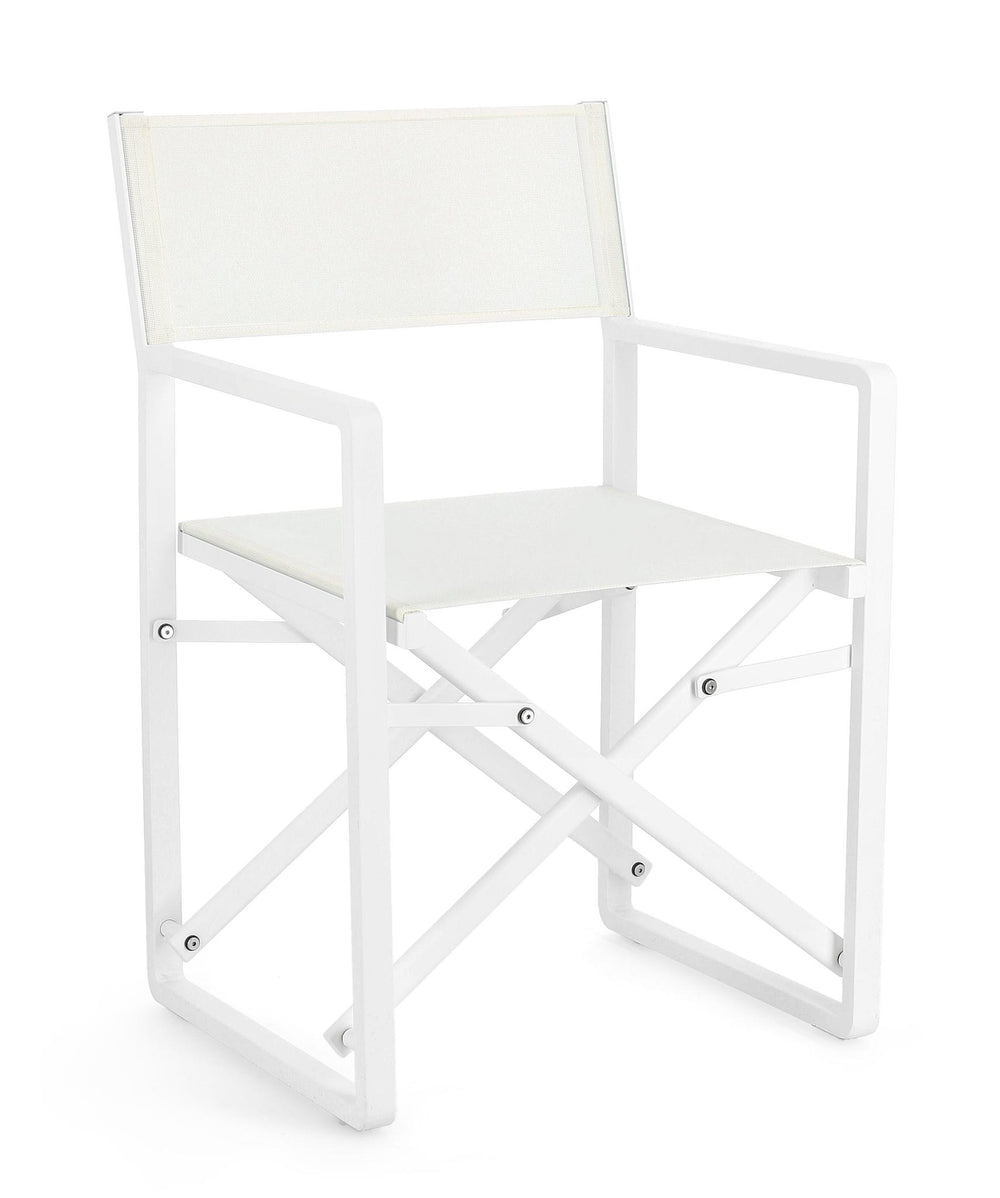 Sulankstoma lauko kėdė KONNOR WHITE, balta