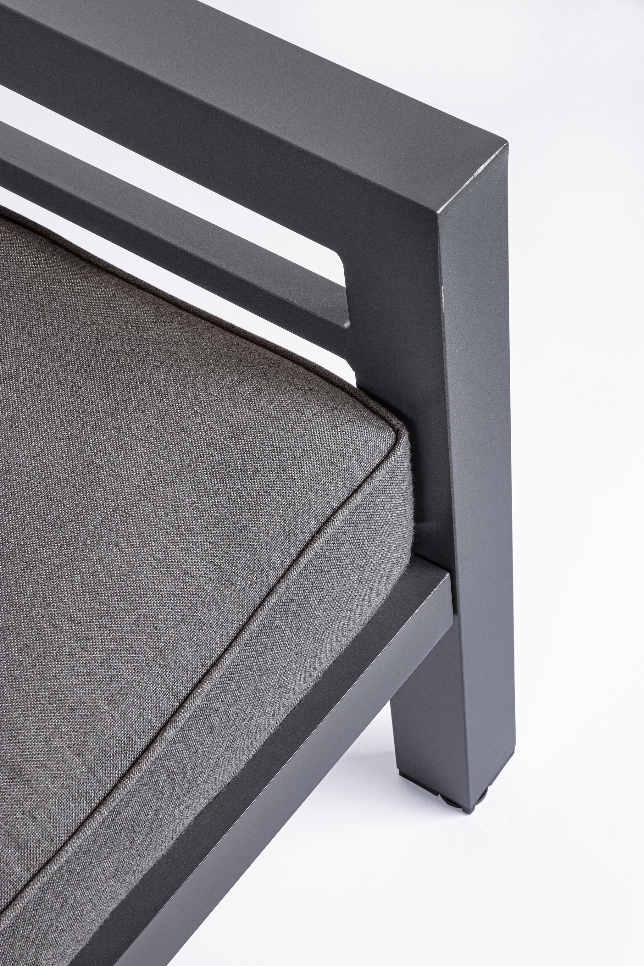 Lauko baldų komplektas HENDRIX CHARCOAL, 4 dalių