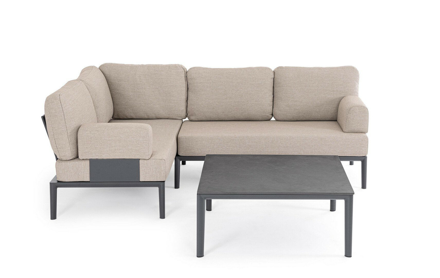 Corner sofa GERALD, anthracite