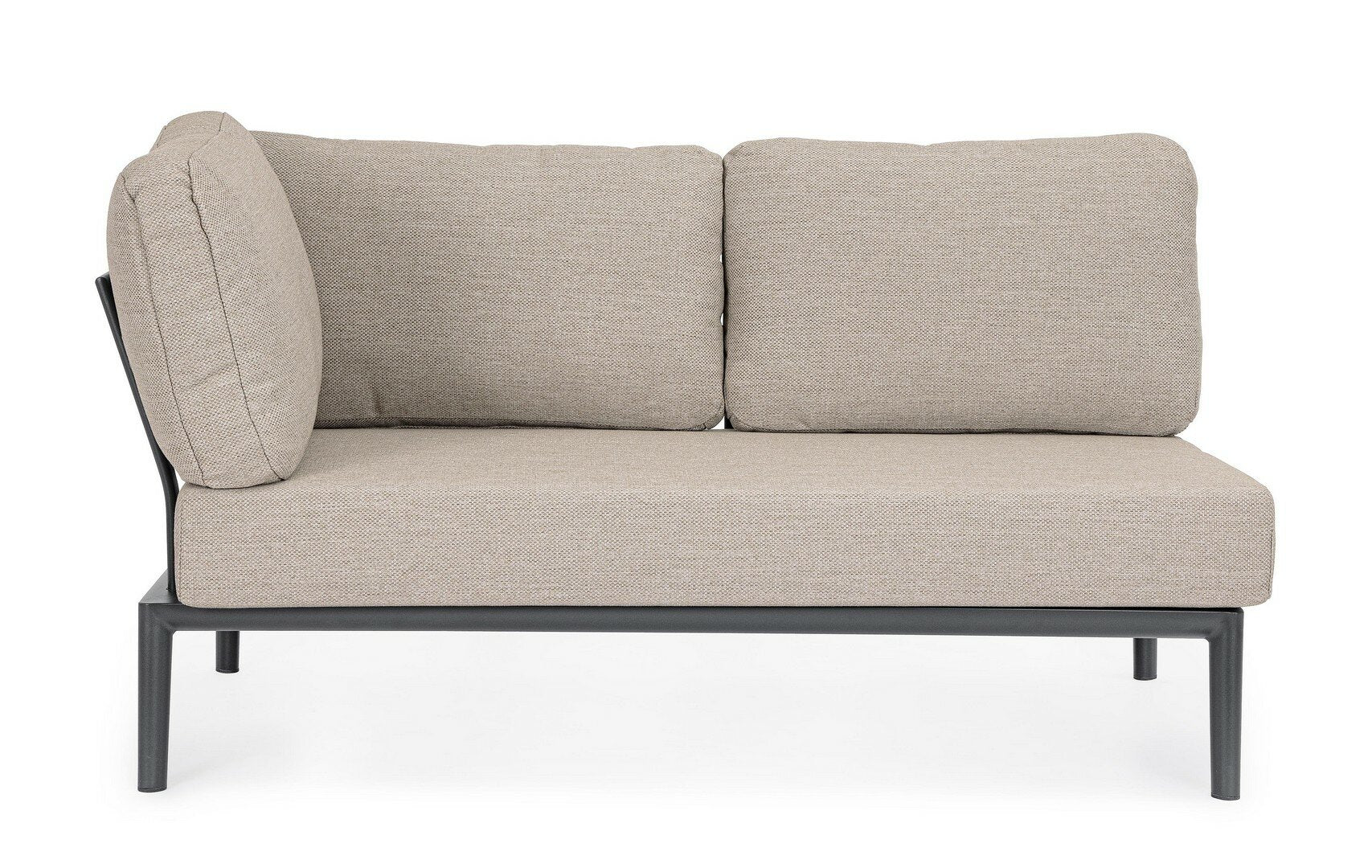 Corner sofa GERALD, anthracite