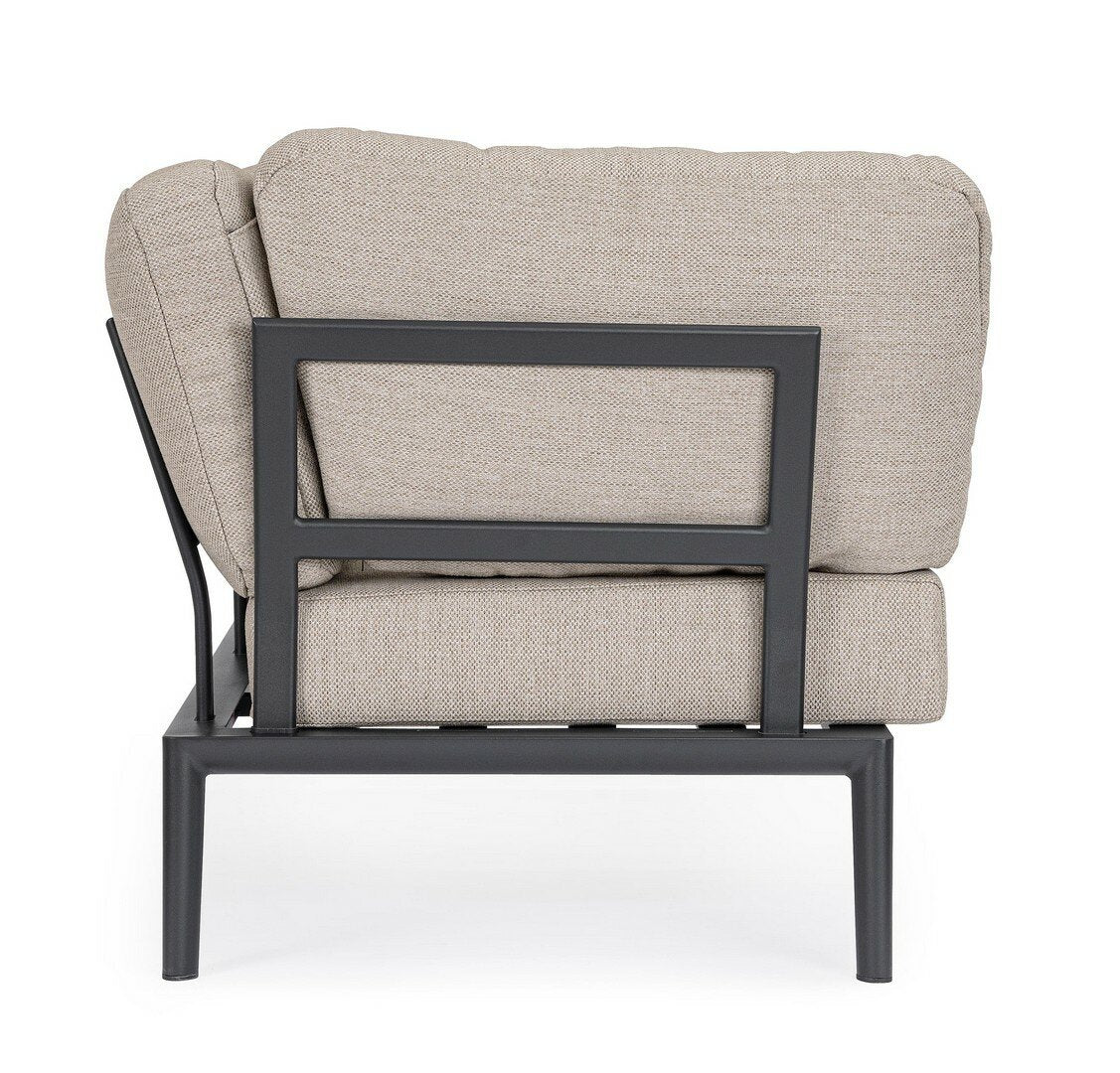 Corner sofa GERALD, anthracite