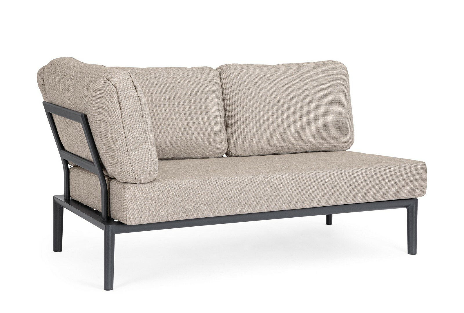 Corner sofa GERALD, anthracite