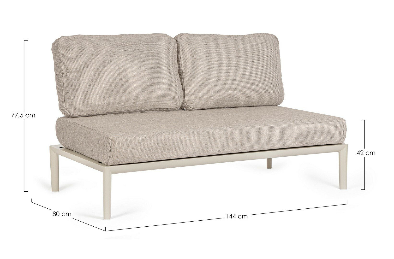 Modulinė sofa GERALD, pelican