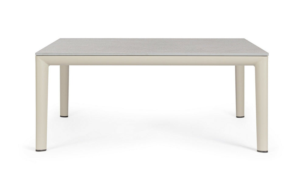 Coffee table GERALD, sintered stone, 90x90