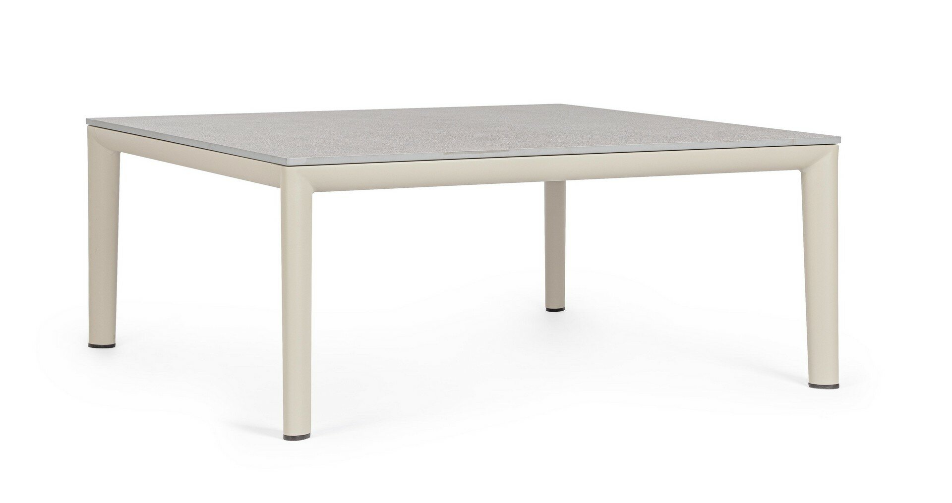 Coffee table GERALD, sintered stone, 90x90