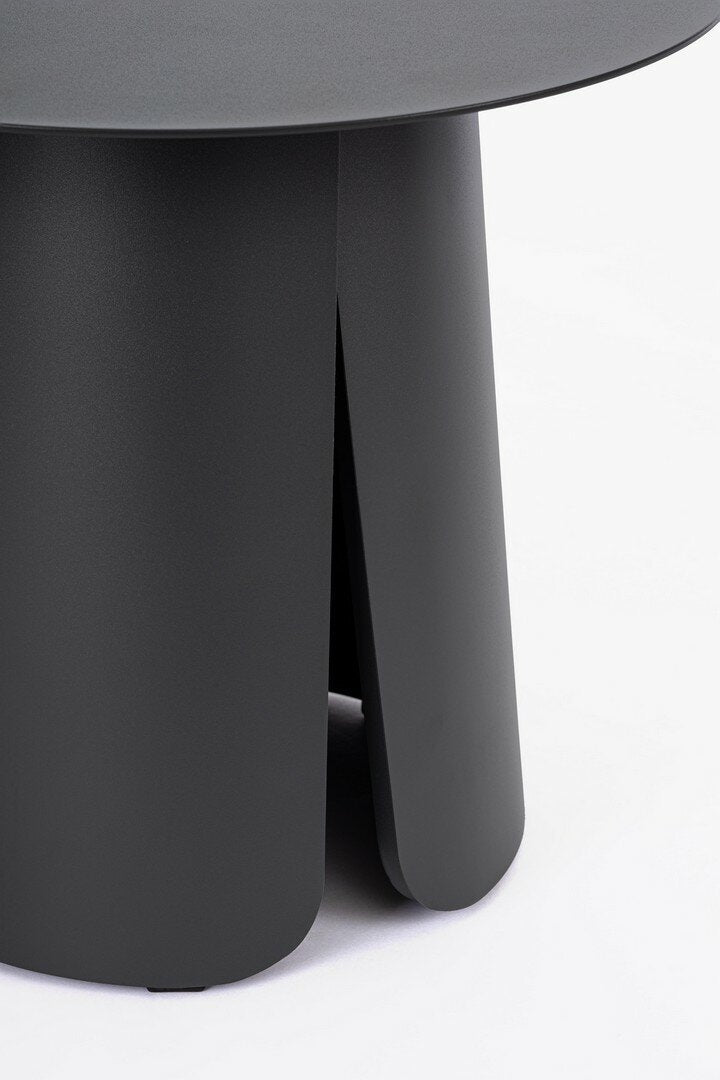 Coffee table BRYAN, aluminum, Ø45