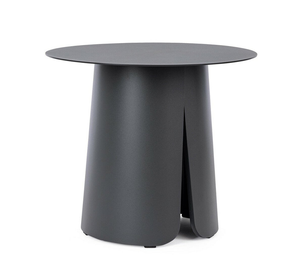 Coffee table BRYAN, aluminum, Ø45