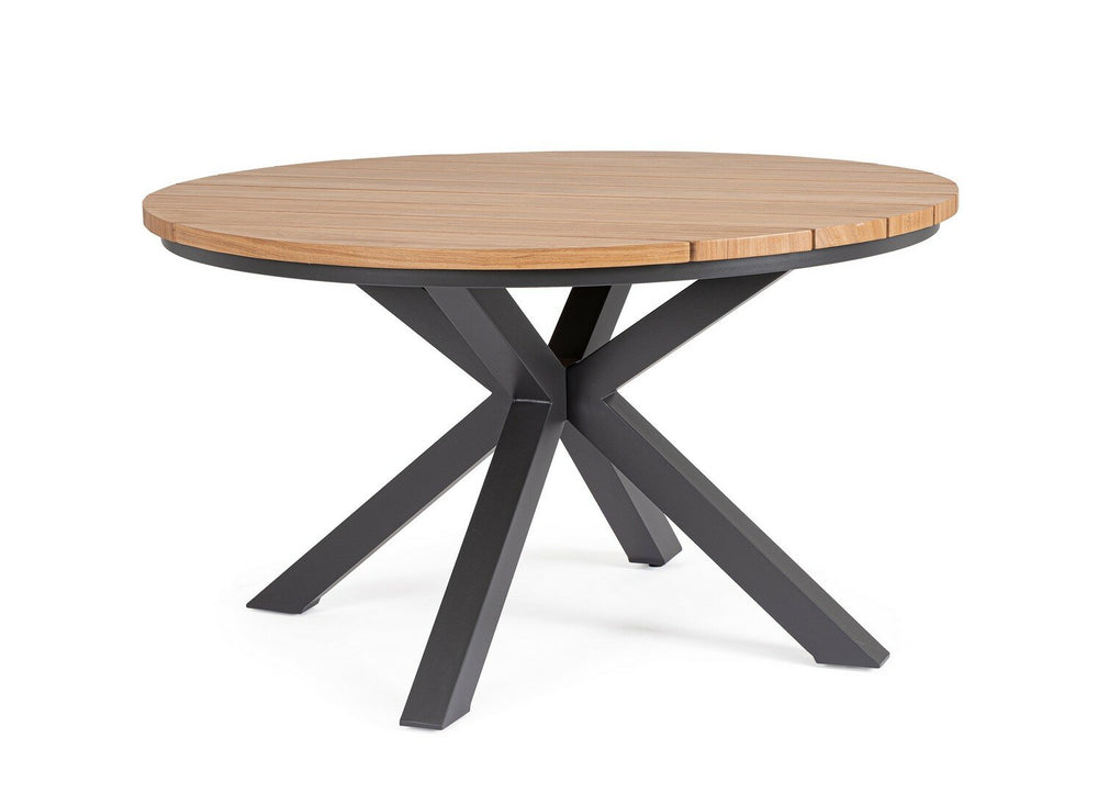 Round table ZELMAR, anthracite, Ø130