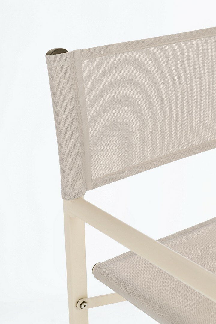 Folding chair TAYLOR, whisper, textilene