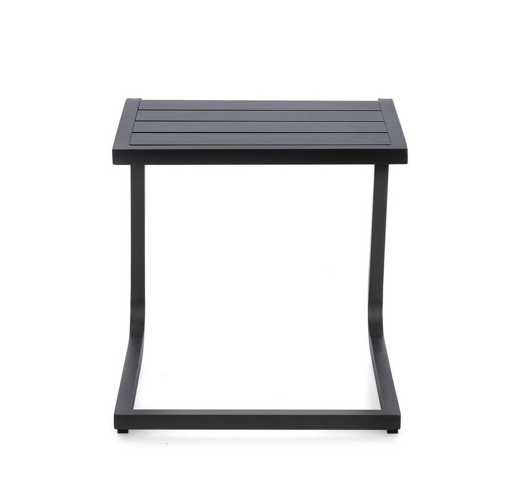 Coffee table TAYLOR, dark grey, 40x40