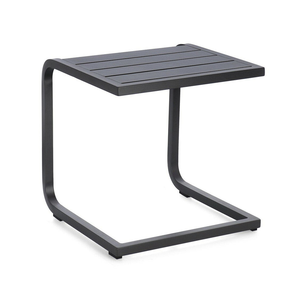 Coffee table TAYLOR, dark grey, 40x40