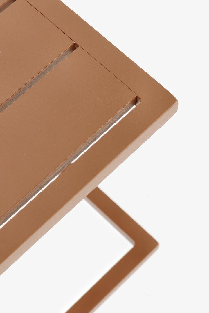 Coffee table TAYLOR, pecan, 40x40