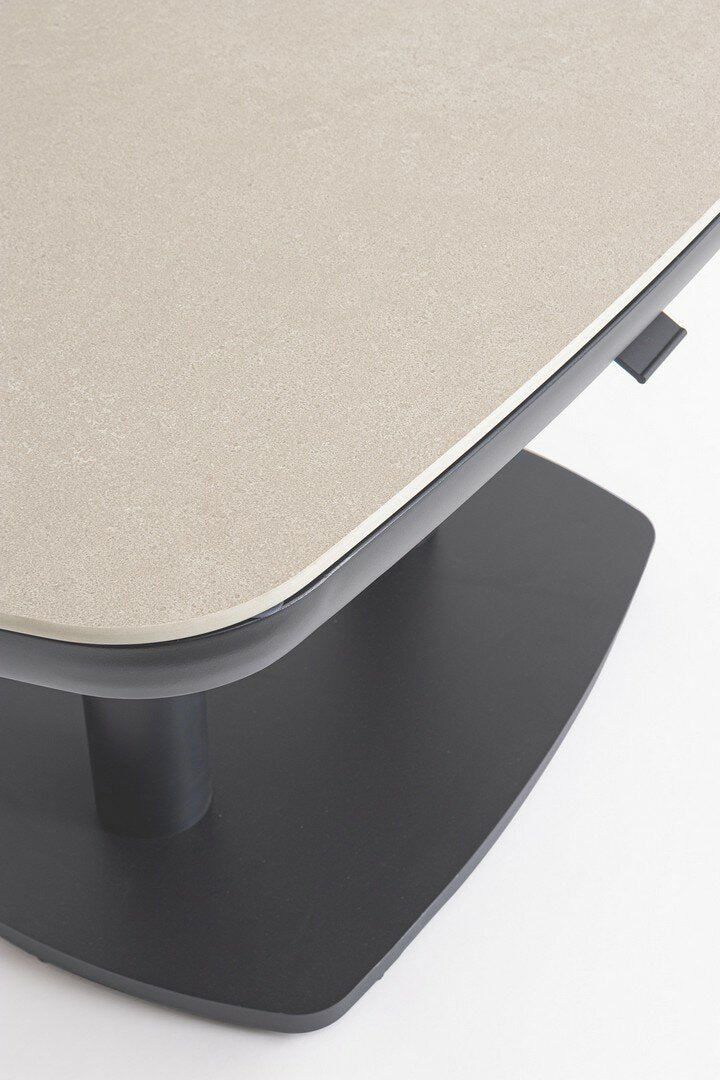 Garden table TALETE, anthracite, sintered stone