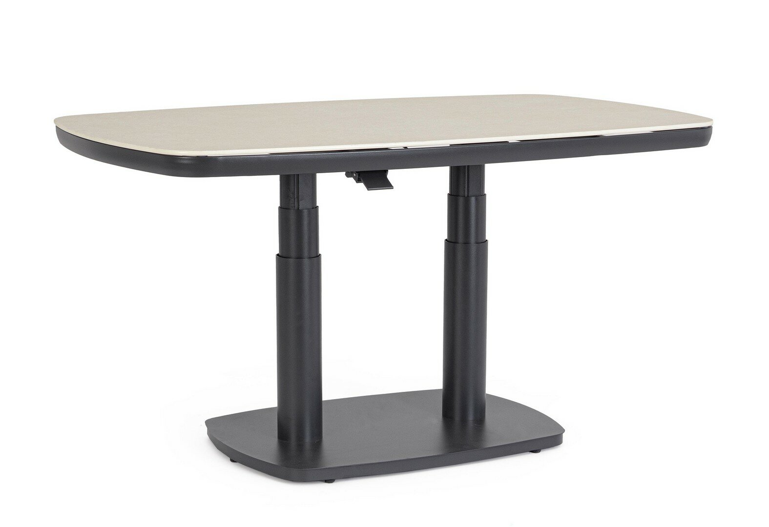 Garden table TALETE, anthracite, sintered stone