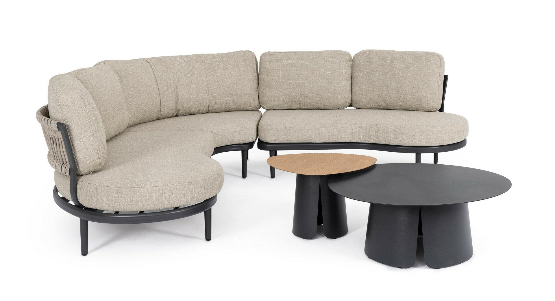 Coffee table set HAYDEN, anthracite