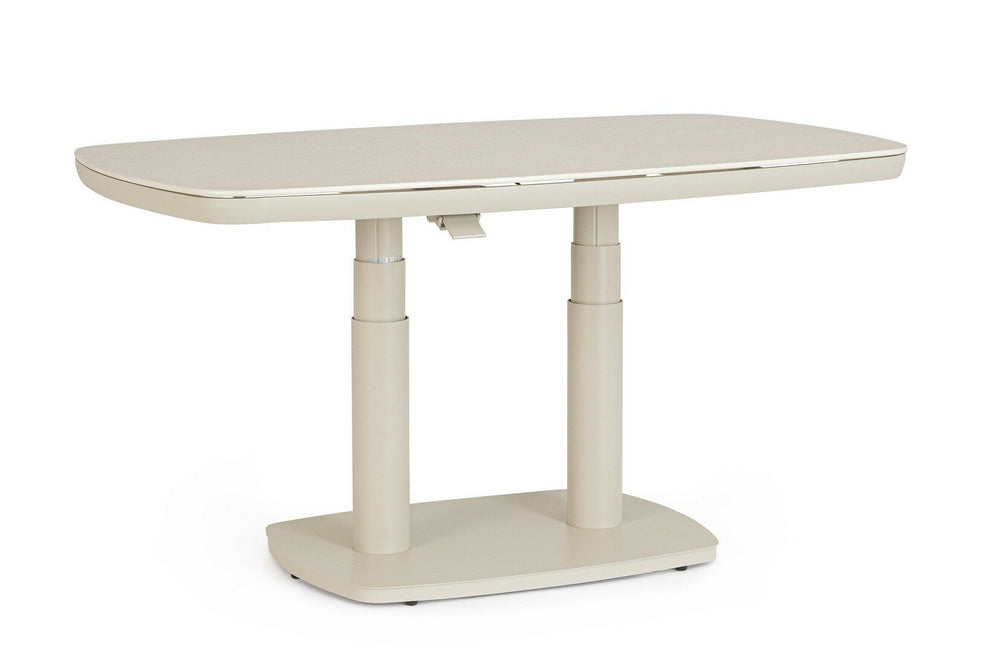 Garden table TALETE, adjustable, sintered stone