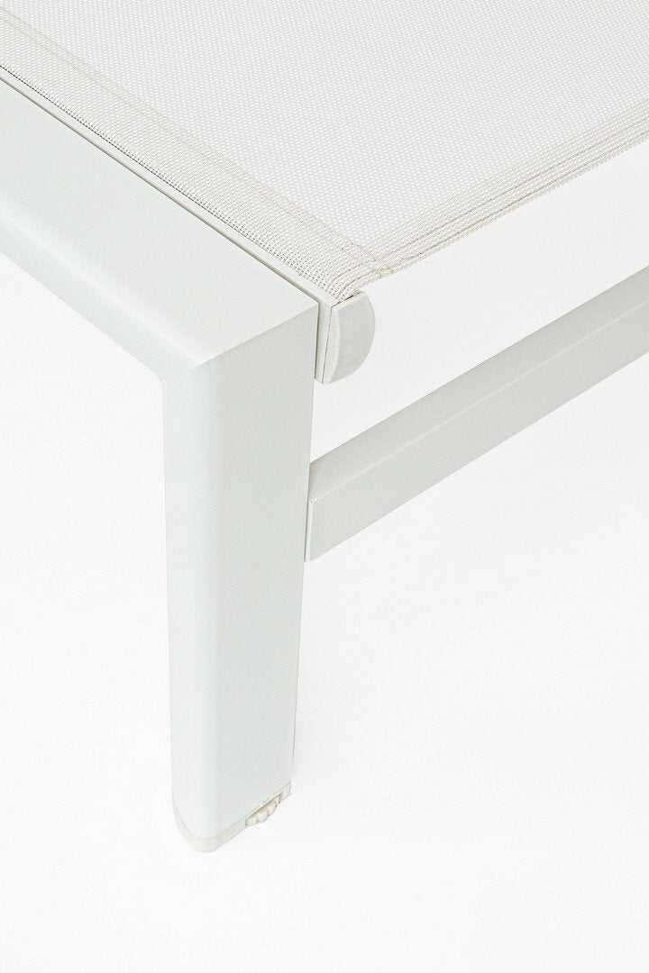 Sun Lounger SKIPPER, vapor, textilene