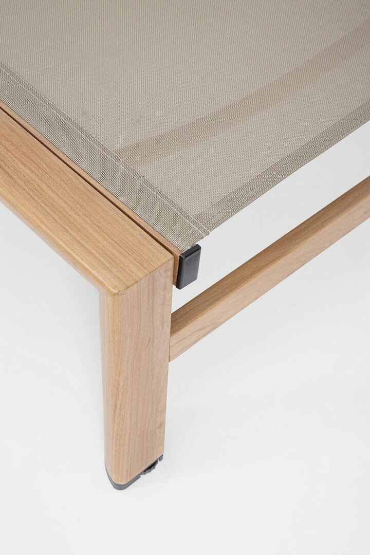 Bed SKIPPER, natural, wood effect