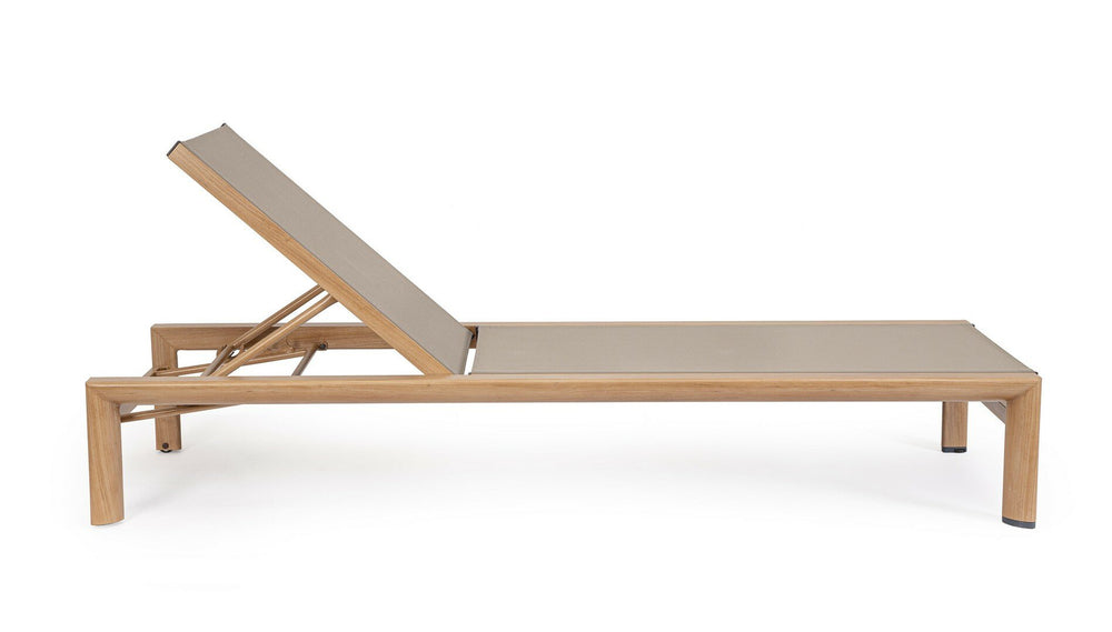 Bed SKIPPER, natural, wood effect