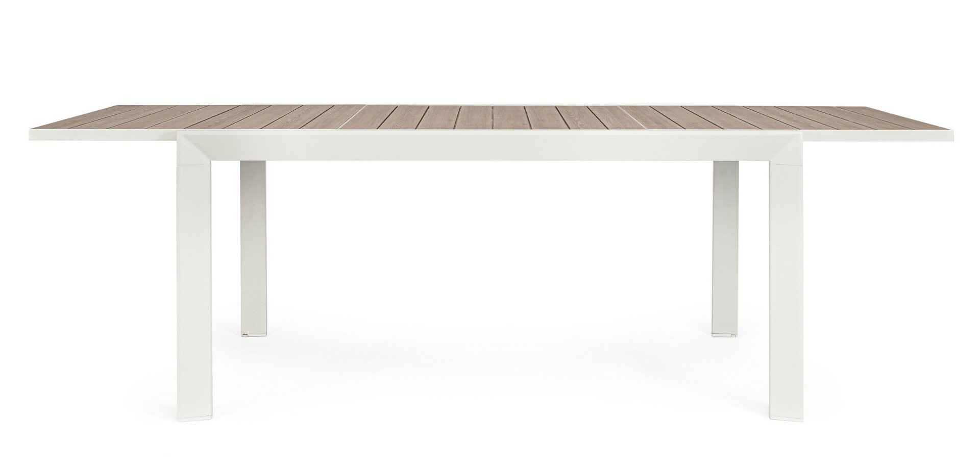 Extendable table BELMAR, vapor, 160-240