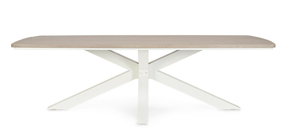 Garden table ZELMAR, vapor, 260x118 cm