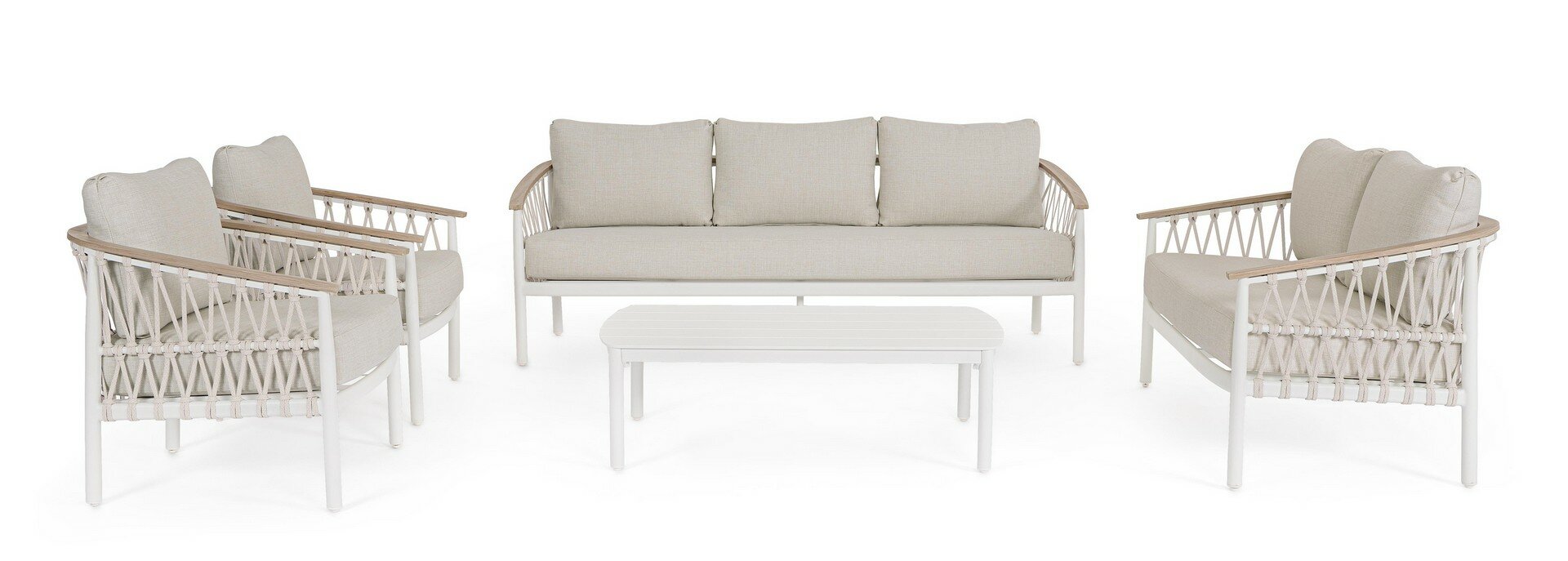 Sofa FENIX, vapor, medžio efektas