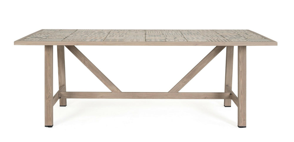 KALIMERA table, wood effect, 206x106