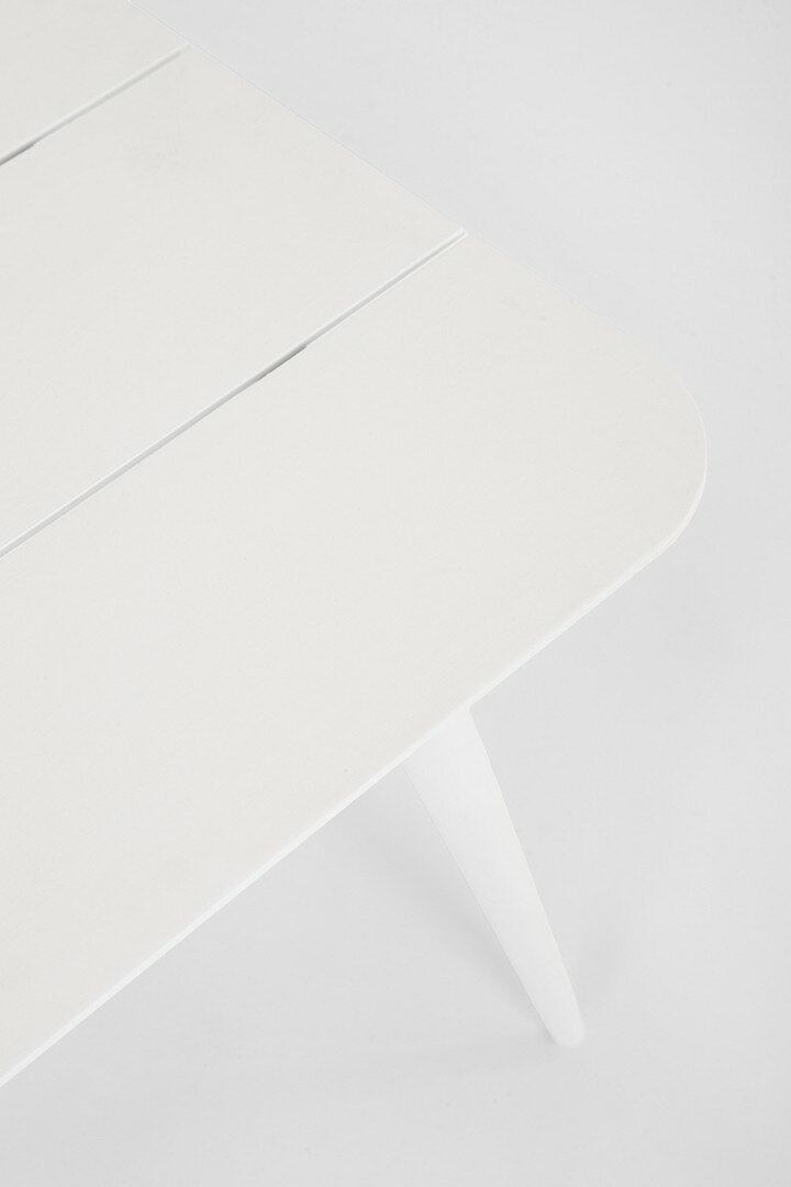 Garden furniture set JANDIA, white/sand