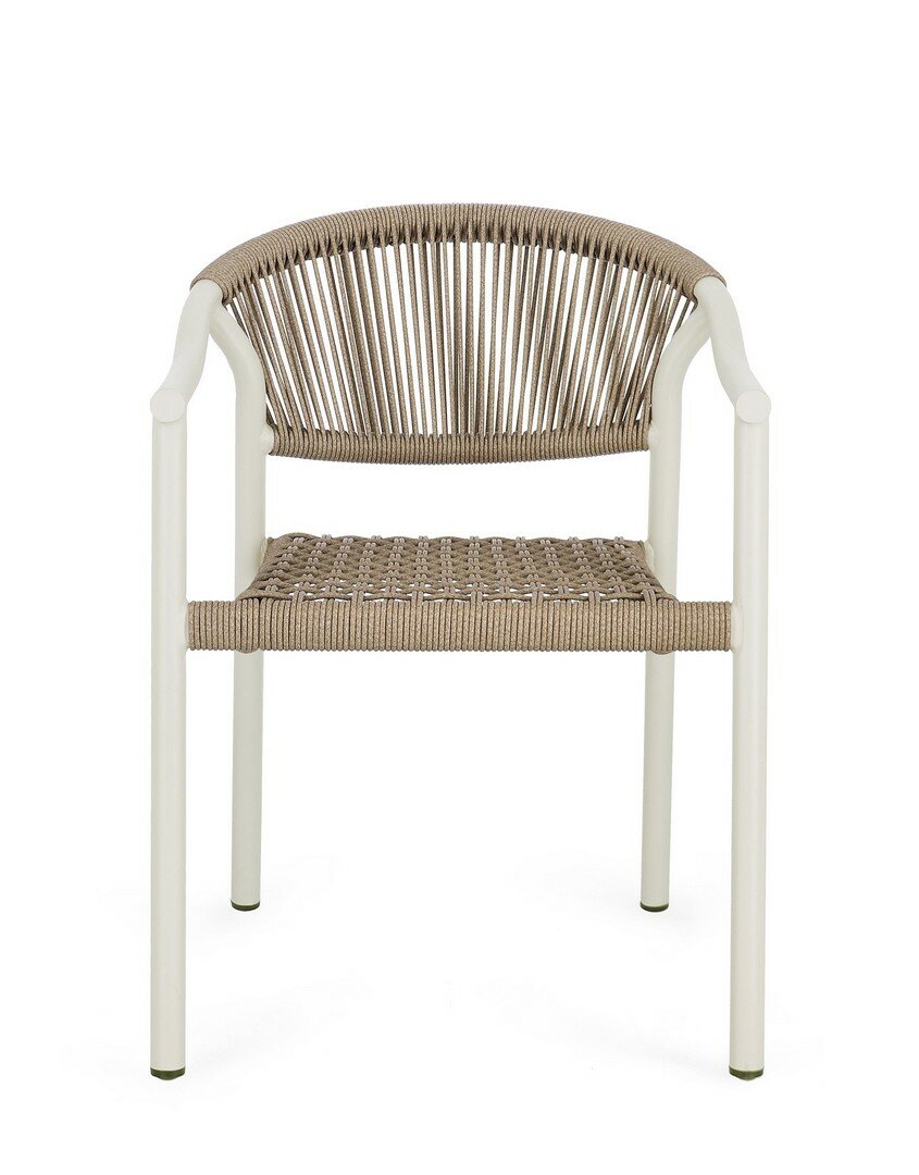 Garden chair CANARIAS, sand, rope