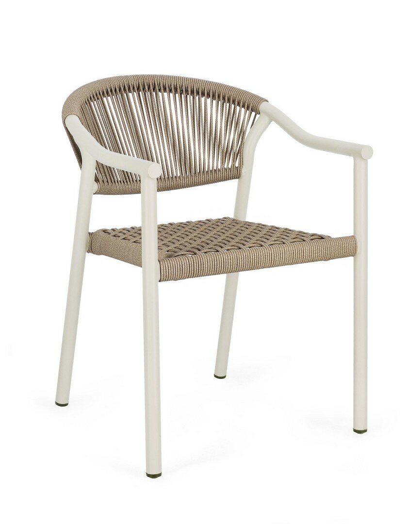 Garden chair CANARIAS, sand, rope