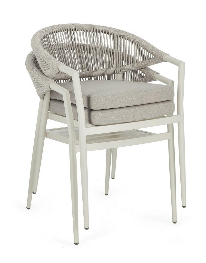 Garden chair MILLOR, wall, rope