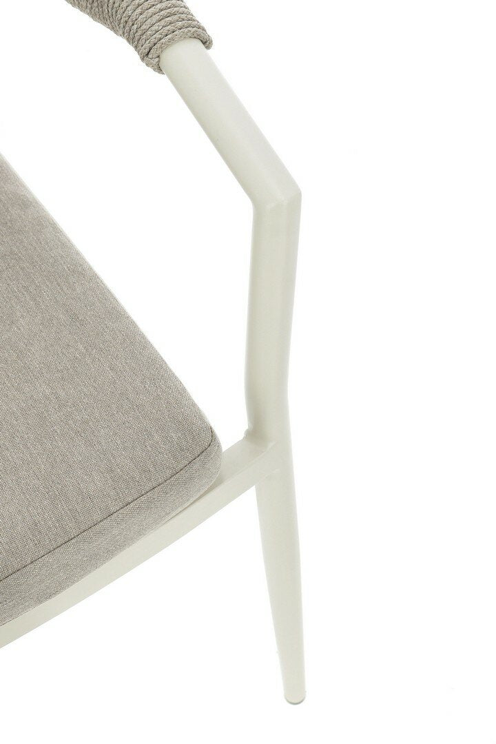 Garden chair MILLOR, wall, rope