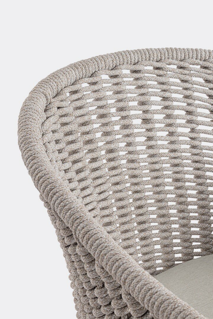 Garden chair SALINES, wall, rope