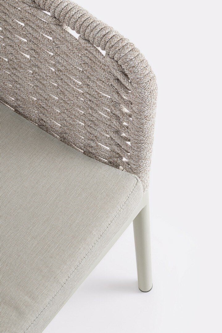 Garden chair SALINES, wall, rope