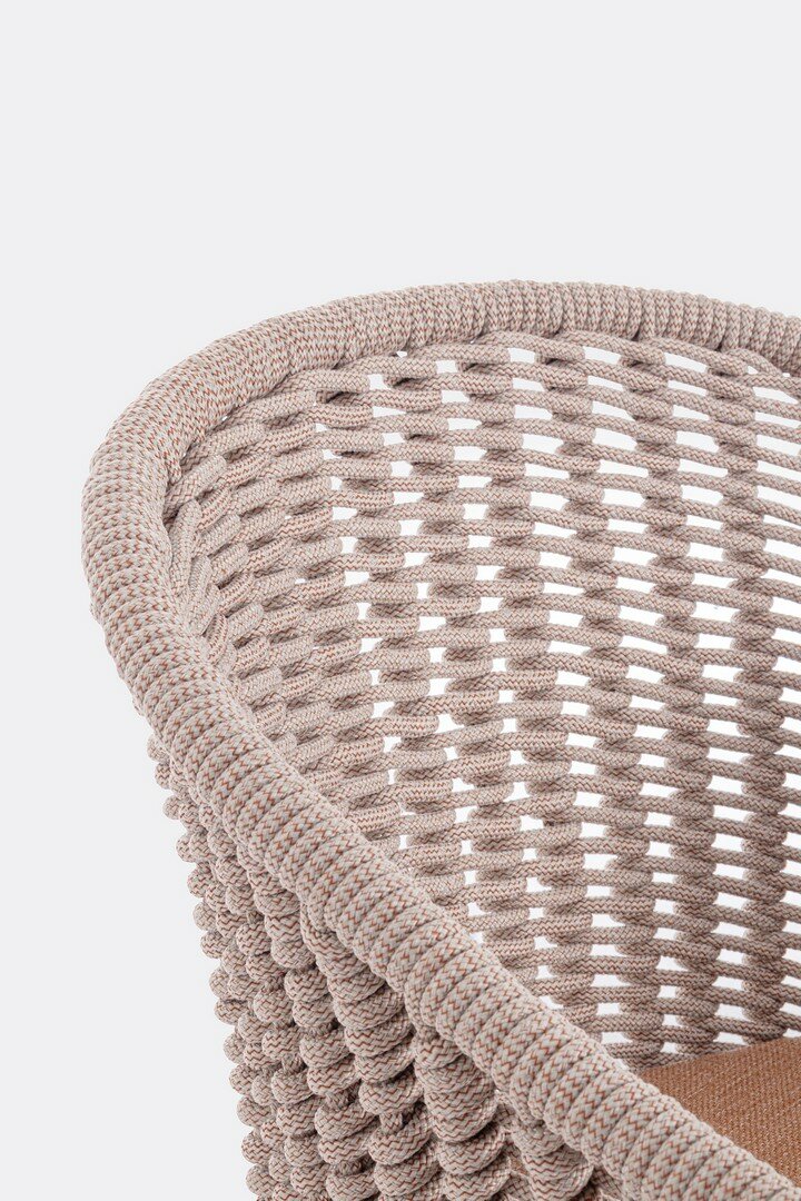 Garden chair SALINES, frame, rope