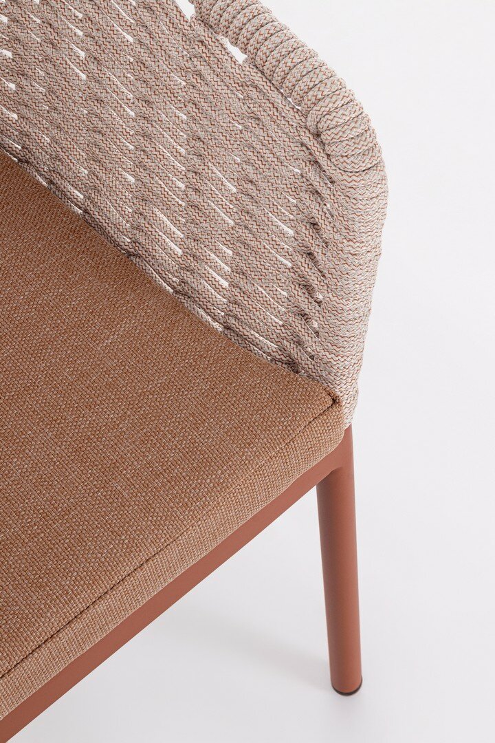Garden chair SALINES, frame, rope