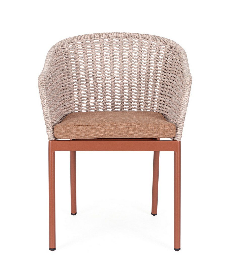 Garden chair SALINES, frame, rope