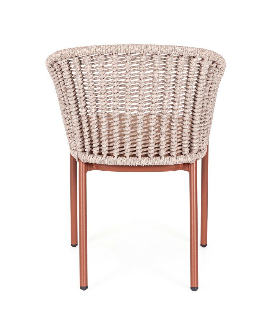 Garden chair SALINES, frame, rope