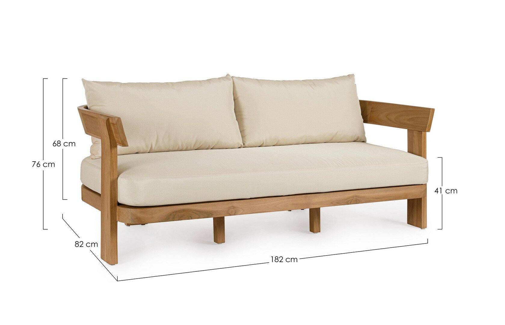 Sofa EVORA, tikmedis SVLK