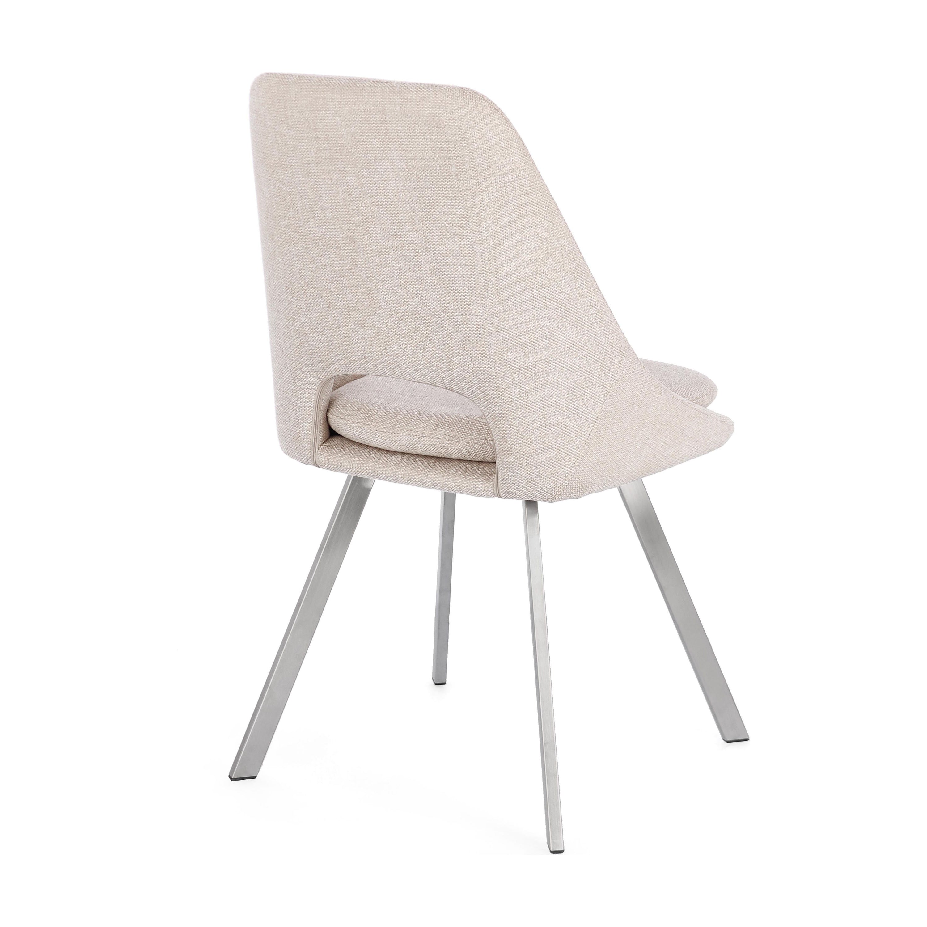 KASHAR valgomojo kėdė, beige spalva