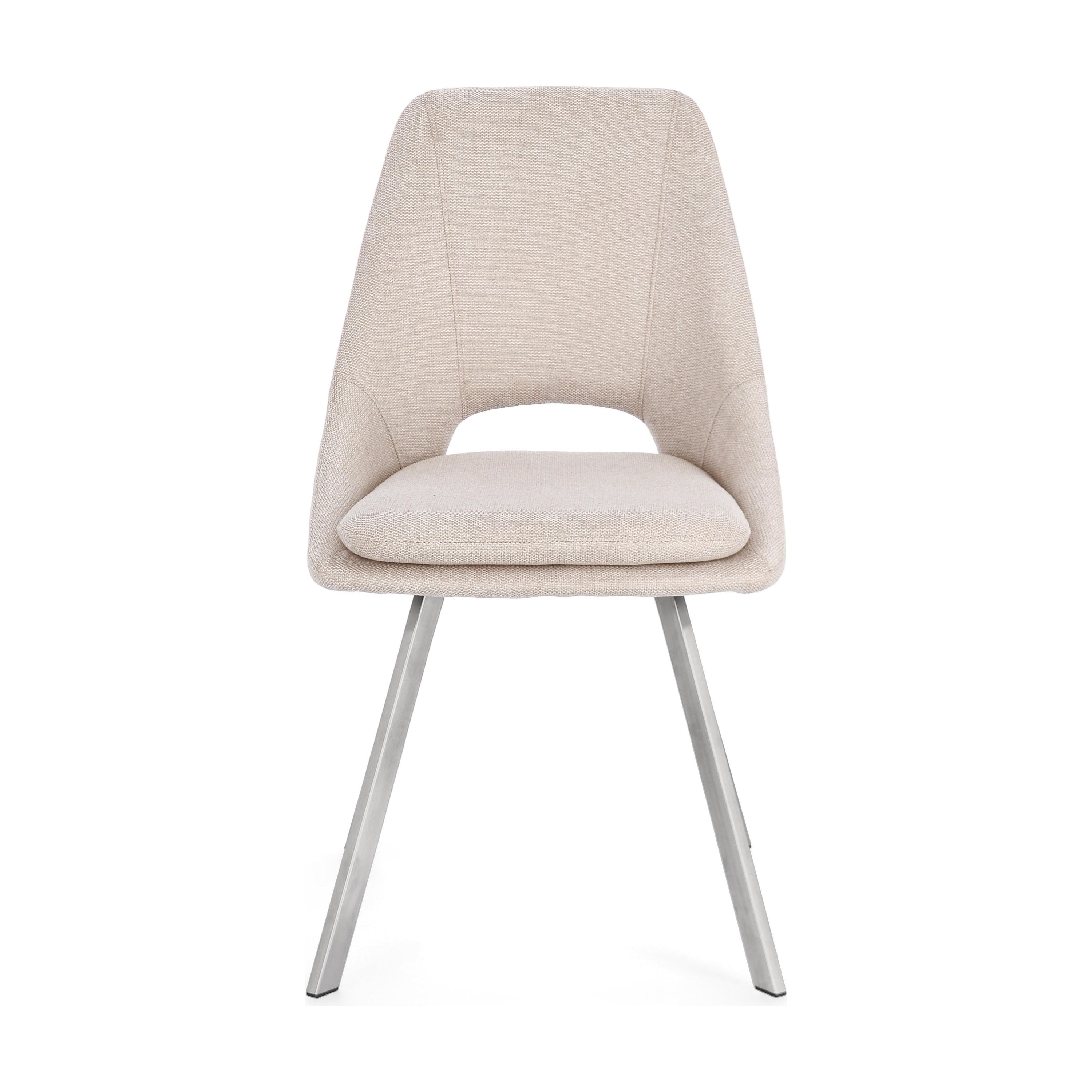 KASHAR valgomojo kėdė, beige spalva