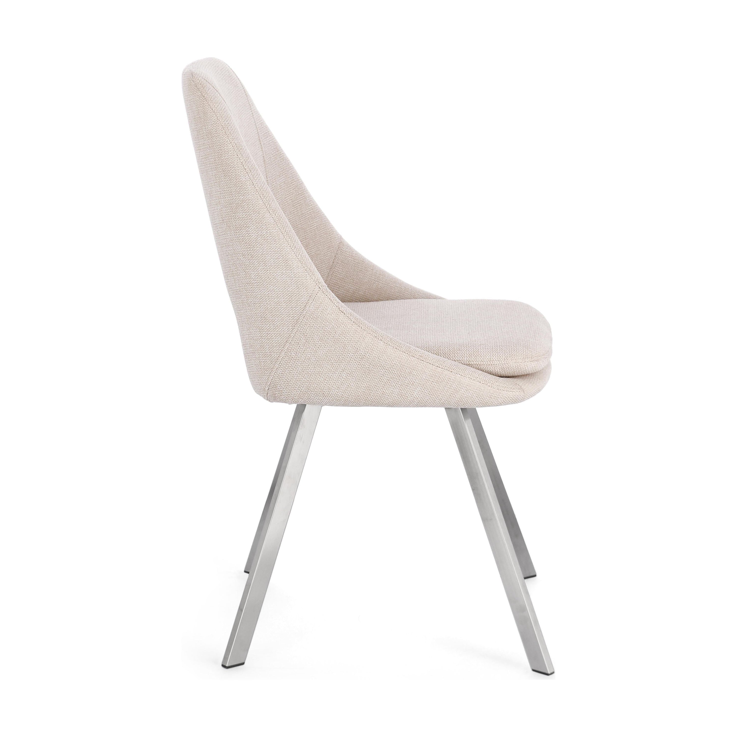 KASHAR valgomojo kėdė, beige spalva