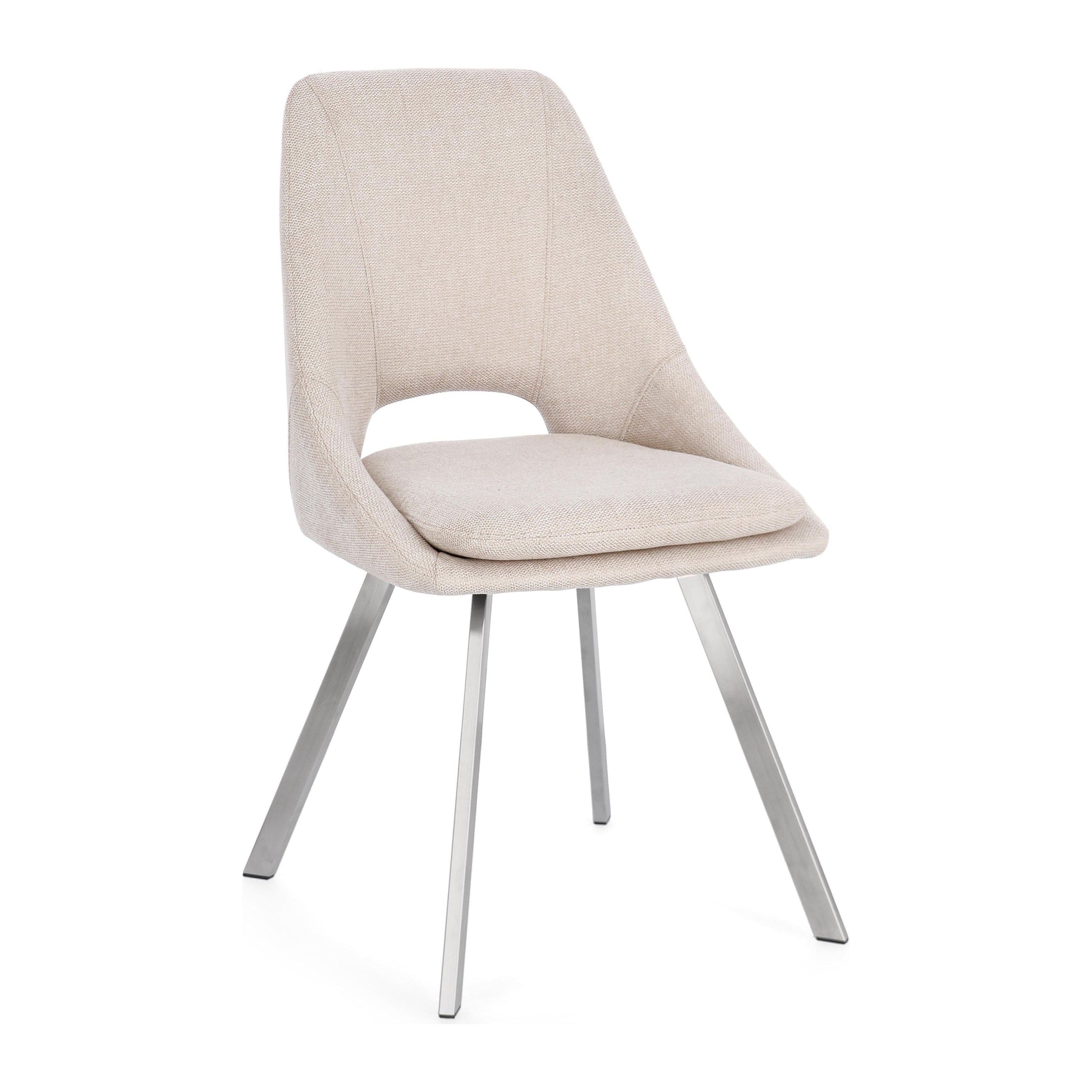 KASHAR valgomojo kėdė, beige spalva