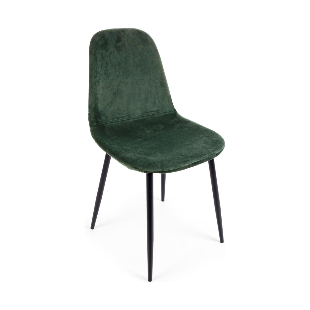 IRELIA valgomojo kėdė, tamsiai žalia spalva