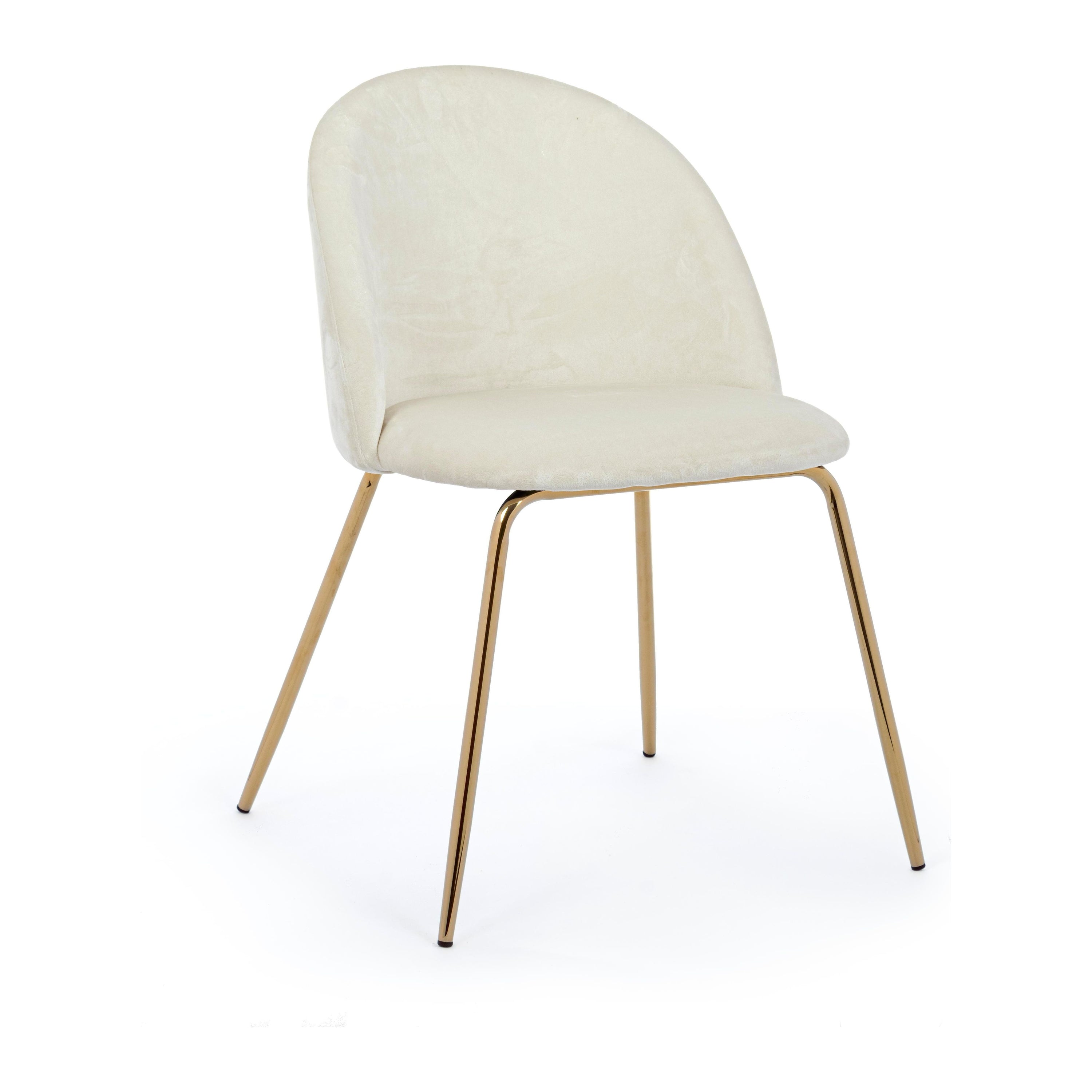 TANYA dining chair, white