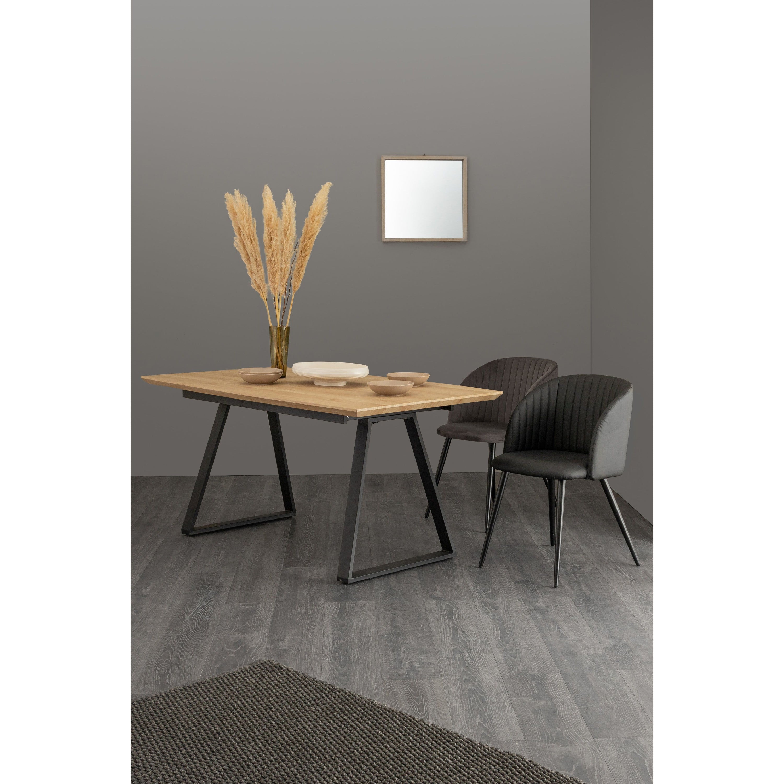 QUEEN dining chair, dark grey