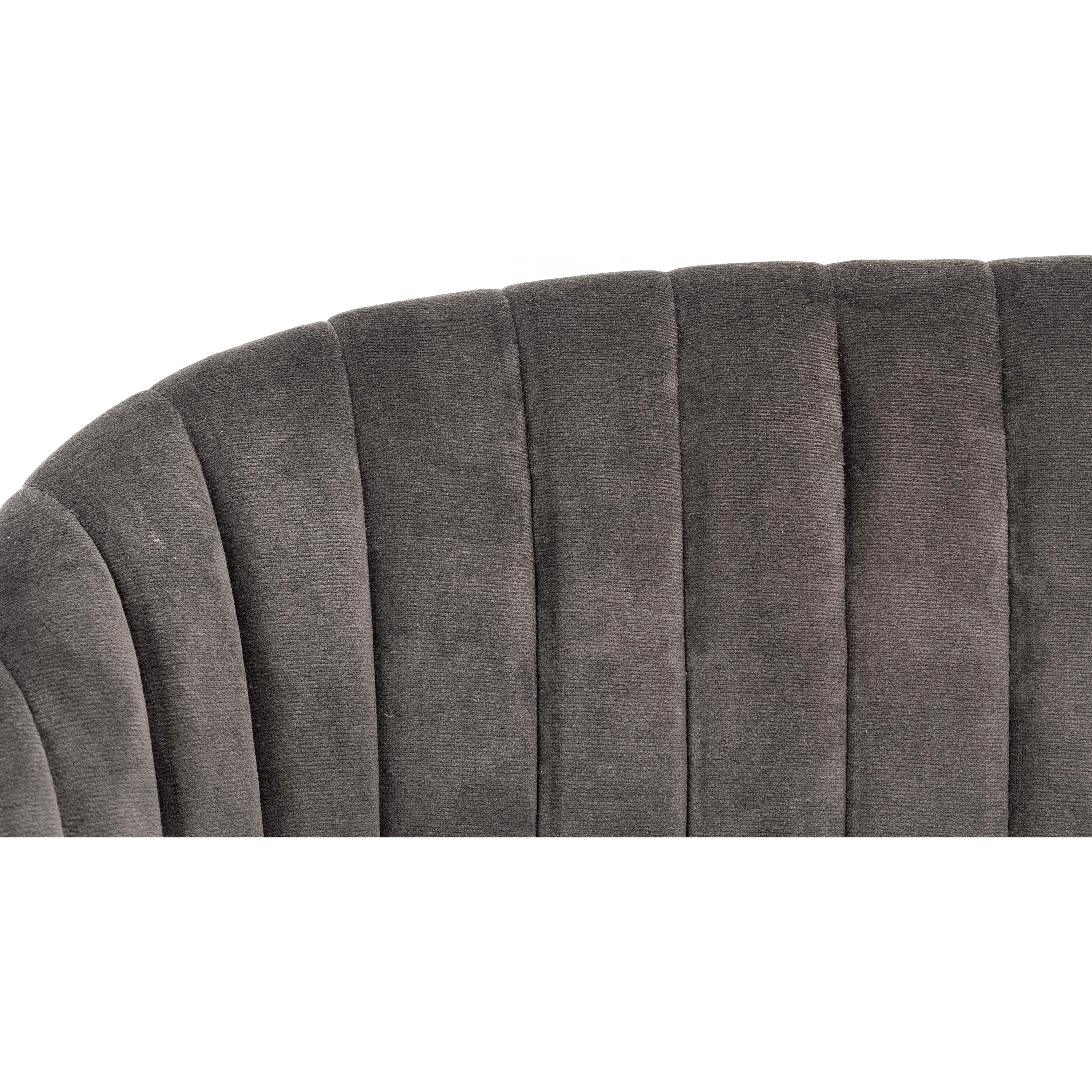 QUEEN dining chair, dark grey