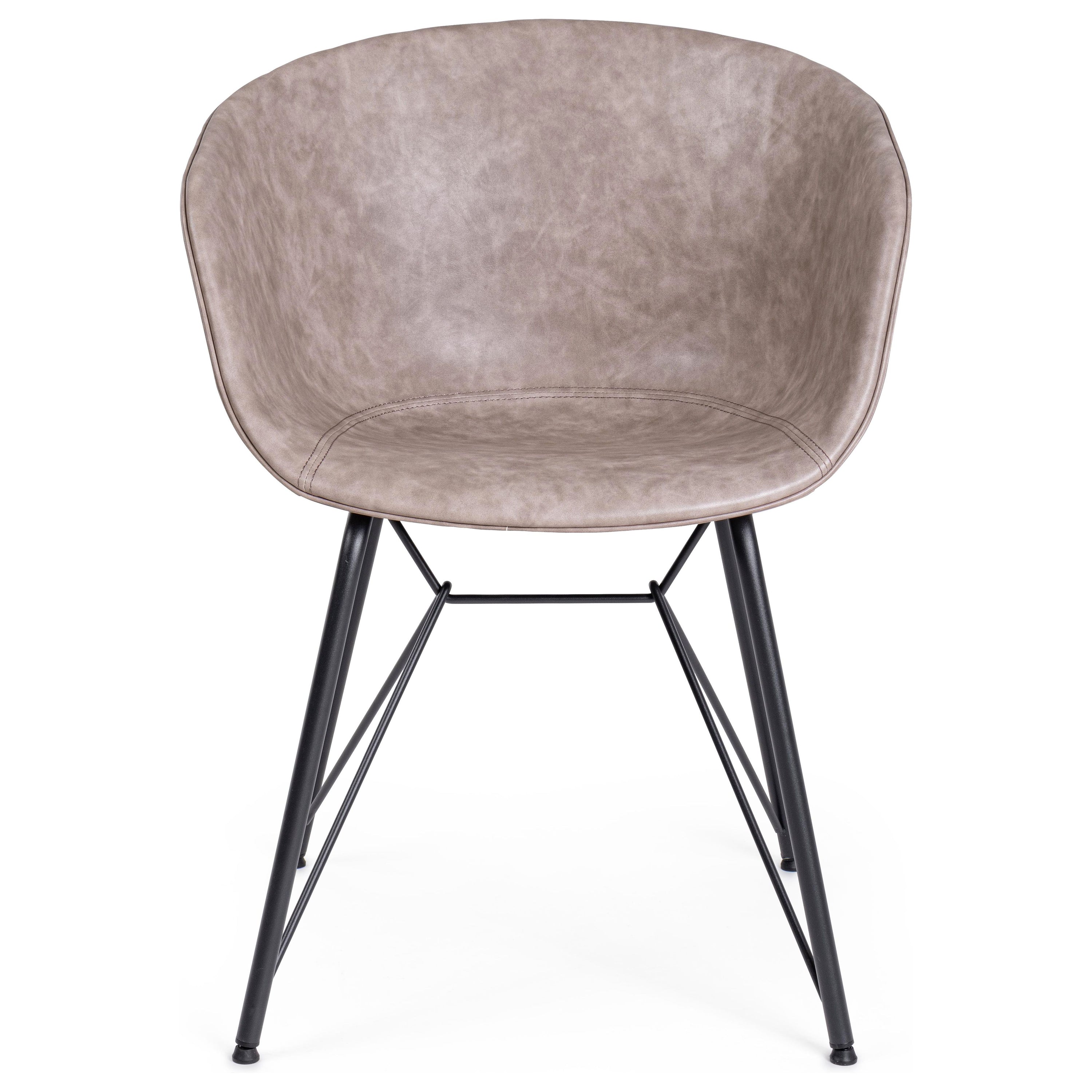 WARHOL kėdė, beige spalva